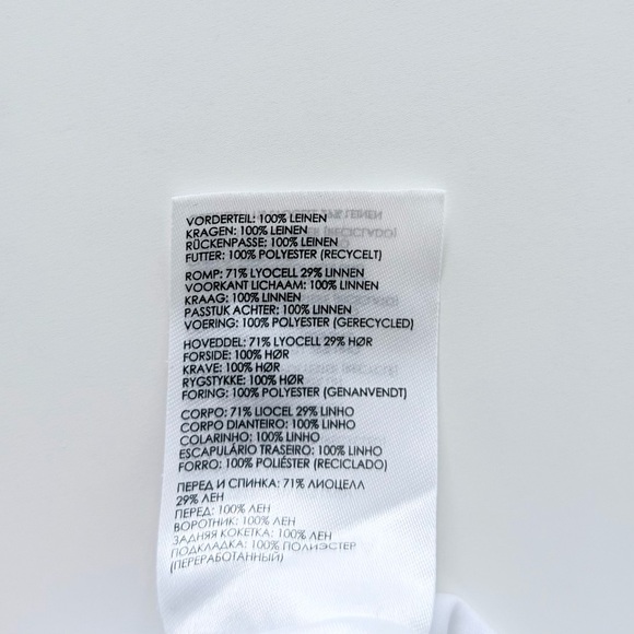 Club Monaco White Linen Blend Tie Waist
Sleeveless Romper Size 2 - Picture 7 of 11